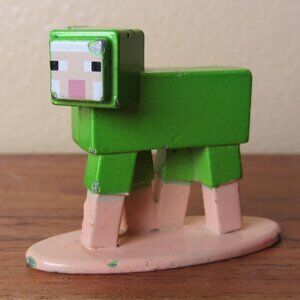 5 for $25 - jada metal minecraft green sheep nano metalfigs (W6230)